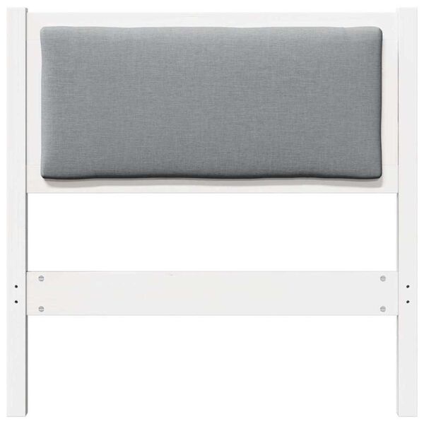 vidaXL Zagł&oacute;wek Inny Biały 75 cm Lite drewno sosnowe