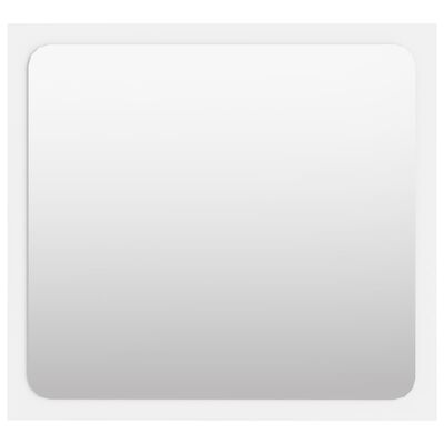 vidaXL Lustro łazienkowe, białe, 40x1,5x37 cm, płyta wiórowa