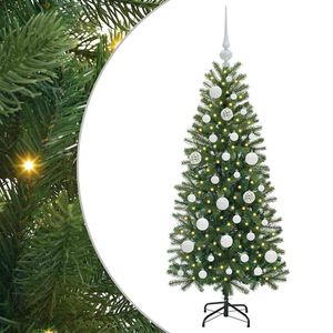 vidaXL Sztuczna choinka Zielony 120 cm PE i PVC