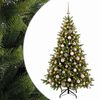 vidaXL Sztuczna choinka z bombką 180 cm 300 LED Ciepła biel