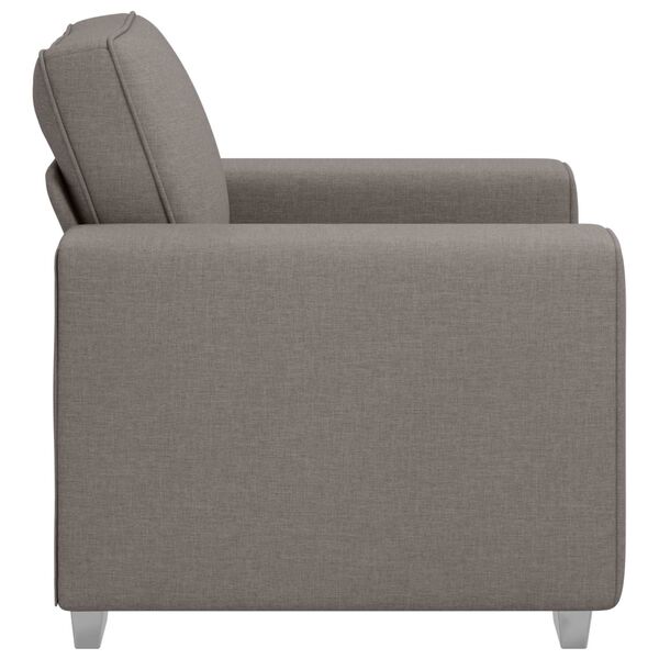 vidaXL Sofa Ciemnoszary 100 x 80 x 82 cm tkanina
