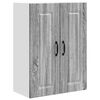 vidaXL Front do zmywarki Kalmar Szary Sonoma 60 x 31 x 80 cm