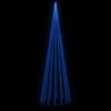 vidaXL Choinka stożkowa, 1134 niebieskich diod LED, 230x800 cm