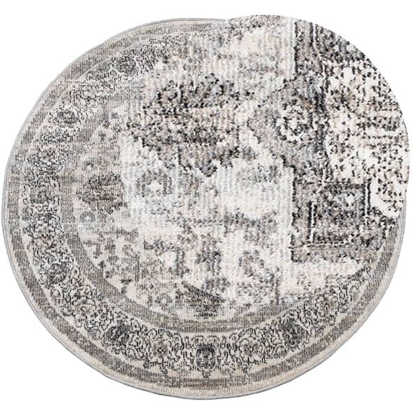 vidaXL Dywan ARBIZU do pomieszczeń i na zewnątrz, vintage, &Oslash; 200 cm