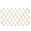vidaXL Płot kratka, 5 szt., lite drewno, 180 x 90 cm