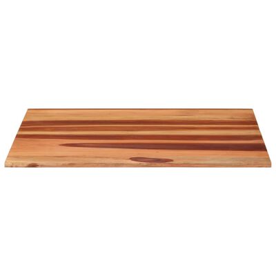 vidaXL Blat stołu, lite drewno akacjowe, 15-16 mm, 80x80 cm