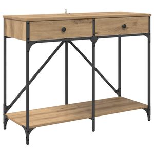 vidaXL Konsola Dąb rzemieślniczy 100 x 39 x 78,5 cm