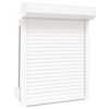 vidaXL Roleta Biały 80 x 100 cm Aluminium i poliuretan