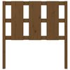 vidaXL Wezgłowie łóżka, miodowy brąz, 105,5x4x100 cm, lita sosna