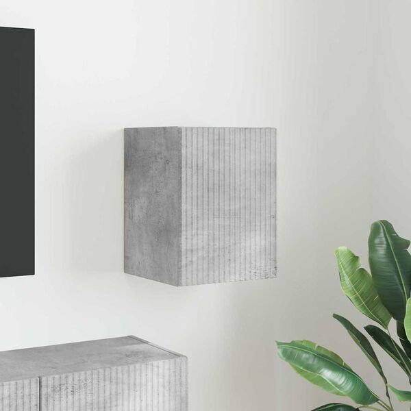 vidaXL Szafka pod telewizor Betonowy 30 x 31 x 40 cm