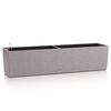LECHUZA Donica BALCONERA Stone 80 ALL-IN-ONE, szara