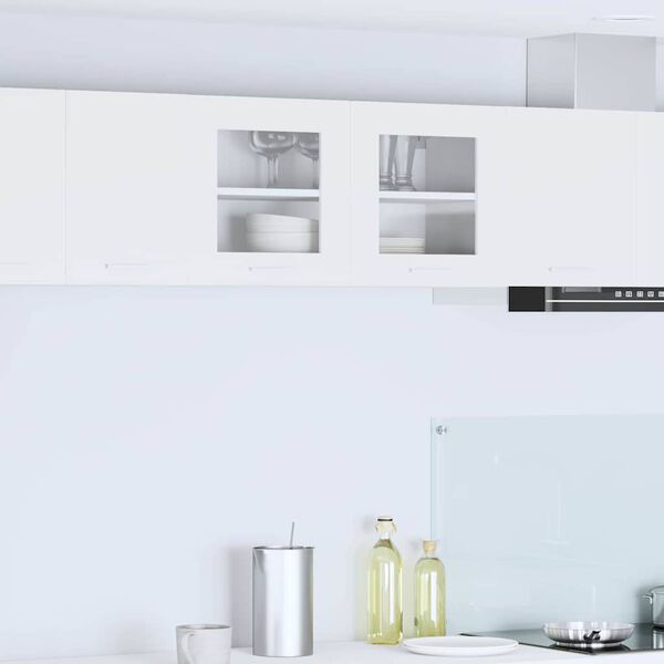 vidaXL Szafka wisząca Biały 80 x 31 x 40 cm Materiał drewnopochodny