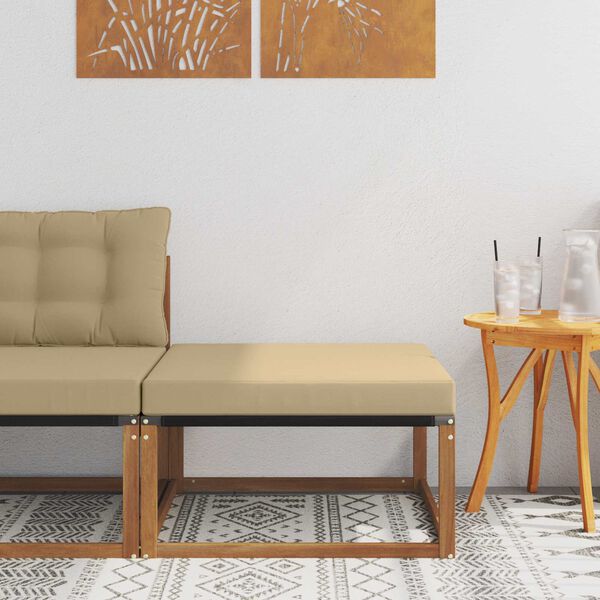 vidaXL Outdoor Hocker Lite Drewno Akacji Naturalny