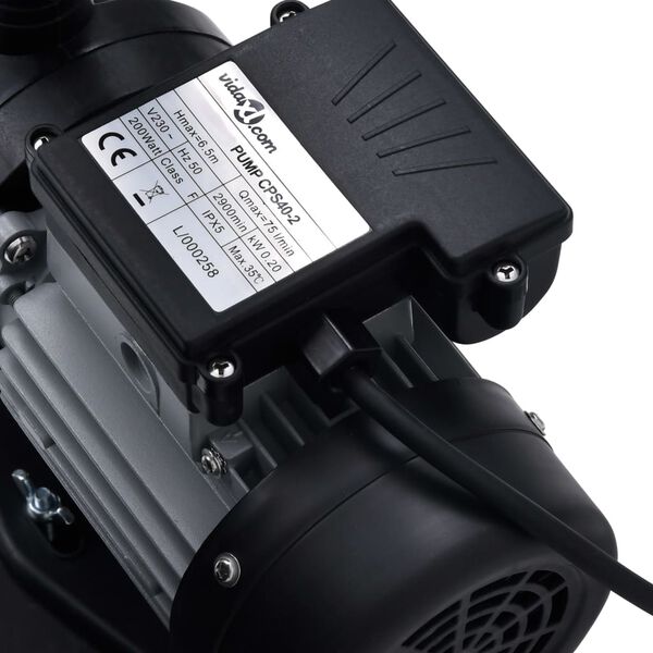 vidaXL Filtr piaskowy do basenu, z 7-drożnym zaworem, 18 L