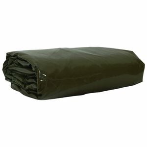 vidaXL Plandeka 650g / m&sup2; Oliwkowy zielony 2 x 3 m Pł&oacute;tno z powłoką PVC