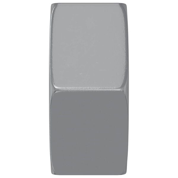 vidaXL Nakrętka sześcienna 9000 pcs Srebrny Metal