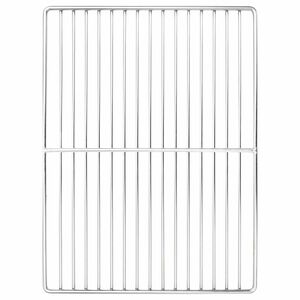 vidaXL Ruszt grillowy 40 x 30 cm Stal nierdzewna srebrny