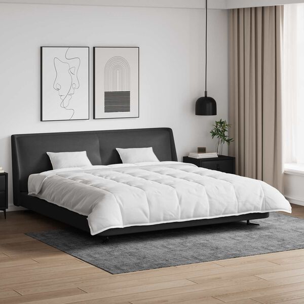 vidaXL Zestaw kołder z poduszką 3 pcs Biały Pi&oacute;ra down