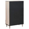 vidaXL Highboard z szufladą Biały 60 x 33 x 100 cm lite drewno mango