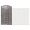 vidaXL Siatka ekranowa 20 x 500 cm 3 Mesh Stal nierdzewna 201 srebrny