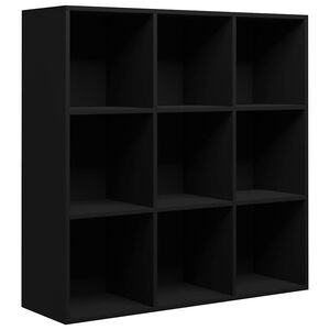 vidaXL Regał na książki, czarny 98x29x97,5 cm, materiał drewnopochodny