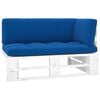 vidaXL Ogrodowa sofa narożna z palet, impregnowane drewno sosnowe
