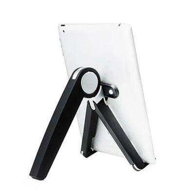 ErgoLine Stojak na tablet/laptop Cricket, 20x5x2,4 cm, czarno-srebrny