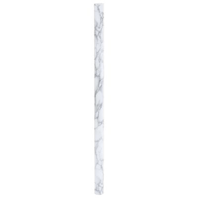 vidaXL Samoprzylepna okleina meblowa, marmurowa biel, 90x500 cm, PVC