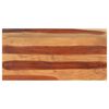 vidaXL Blat stołu, 120x60x(2,5-2,7) cm, lite drewno akacjowe