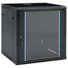 vidaXL Ścienna szafka serwerowa 12U, 19", IP20, 600x600x640 mm