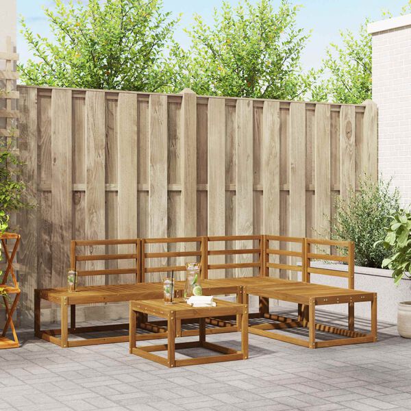 vidaXL Zestaw Sof Naturalny