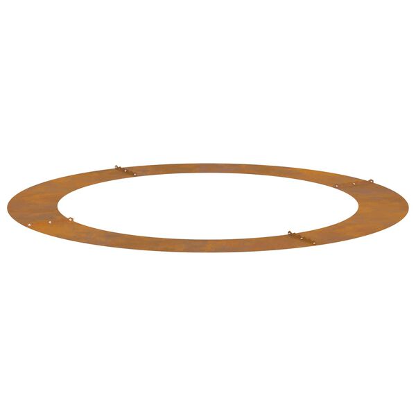 vidaXL odpowiedni dla płaskiego pierścienia drzewa Brązowy &Oslash;90 / 120 cm