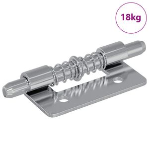 vidaXL Zamek 1800 pcs Srebrny 46 x 17 x 1,2 mm Stal