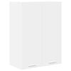 vidaXL Szafka wisząca Biały 60 x 31 x 80 cm Materiał drewnopochodny