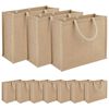 vidaXL Torebki jutowe 10 pcs naturalny 42 x 33 x 19 cm 100% Juta Tossa