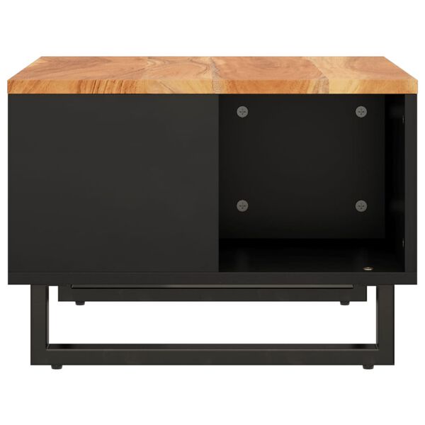 vidaXL Stolik kawowy, 60x50x35 cm, lite drewno akacjowe