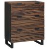 vidaXL Bufet Brązowy 60 x 33.5 x 75 cm Lite drewno mango