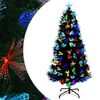 vidaXL Sztuczna choinka Zielony 120 cm PVC