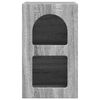 vidaXL Stolik nocny Szary Sonoma 29,5 x 33,5 x 50 cm