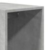 vidaXL Szafa, szarość betonu, 30x50x200 cm, materiał drewnopochodny