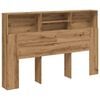 vidaXL Szafka z wezgłowiem Artisan Oak 180x19x103,5 cm Drewno konstrukcyjne