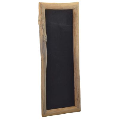 vidaXL Tablice kredowe, 3 szt., 30 x 70 cm, drewno tekowe