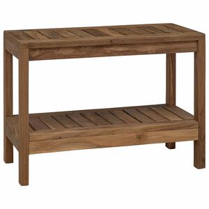 vidaXL Stolik Nocny Łazienkowy naturalny 60 x 30 x 45 cm