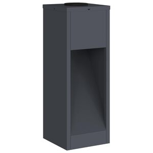 vidaXL Solarna Lampa LED na Ścieżkę 2 pcs Antracyt