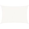 vidaXL Żagiel przeciwsłoneczny, 160 g/m&sup2;, biały, 3,5x5 m, HDPE