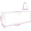 vidaXL Torba do przechowywania na zewnątrz 175 x 55 x 75 cm