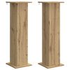 vidaXL Stojak na rośliny 2 pcs Dąb artisan 30,5 x 30 x 100,5 cm