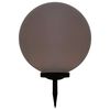 vidaXL Kulista lampa solarna na zewnątrz, LED, 50 cm, RGB