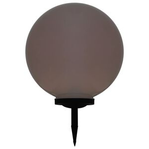 vidaXL Kulista lampa solarna na zewnątrz, LED, 50 cm, RGB