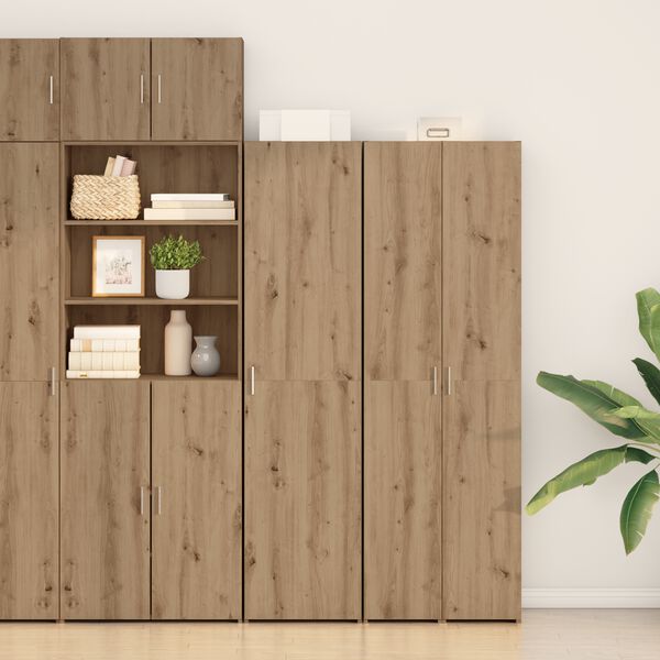 vidaXL Highboard Dąb rzemieślniczy 45 x 42,5 x 185 cm